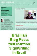 Brazilian Blog Posts on SignWriting