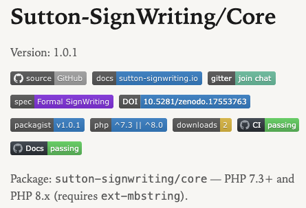 SignWriting Core PHP