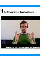 ASL Descriptions of 4 Days of Broadcast